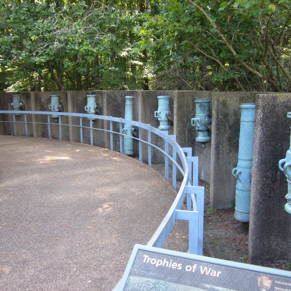 Yorktown Battlefield - Trophies of War - Landmarks & Historical Buildings Near Me - Yorktown, Virginia Yorktown Battlefield - Trophies of War - Landmarks & Historical Buildings Near Me - Yorktown, Virginia