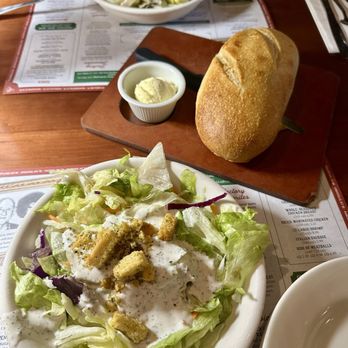 The Old Spaghetti Factory - Pesto ranch and hot bread. - Italian Near Me - San Jose, California