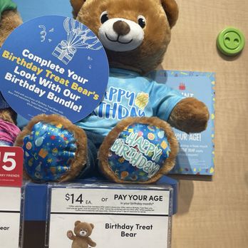 Build-A-Bear Workshop - Birthday special - Toy Stores Near Me - Omaha, Nebraska