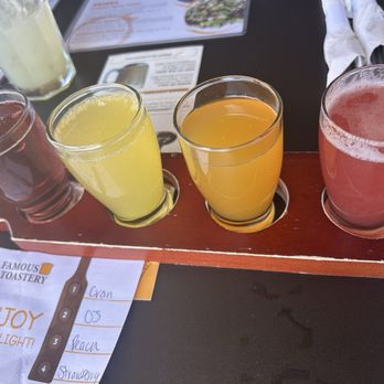 Famous Toastery - Mimosa flight - Breakfast & Brunch Near Me - Concord, North Carolina