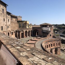 Olive Tree Hill - View from Trajan's market