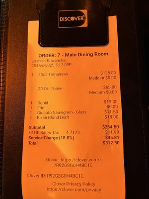 Menu photo 4 Aina Steak & Seafood Urban Honolulu, HI