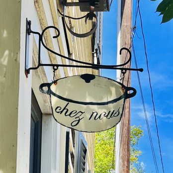 Chez Nous - Look for Chez Nous sign on Coming Street - French Near Me - Charleston, South Carolina