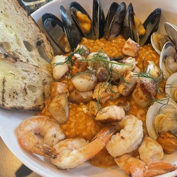 Rattlesnake Club - Seafood Risotto - New American Near Me - Reno, Nevada Rattlesnake Club - Seafood Risotto - New American Near Me - Reno, Nevada