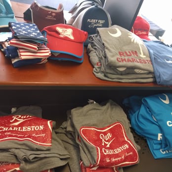 Fleet Feet Mount Pleasant - If you are a Charleston runner, represent in one of these fun shirts. Also great for visitors to buy as souvenirs if they run. - Sports Wear Near Me - Mount Pleasant, South Carolina