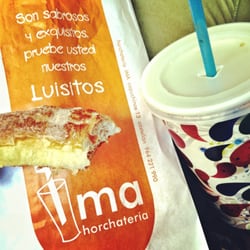 Ima - Luisitos y horchata con granizado de café para llevar. Mmmhhh!!