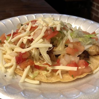 Lourdes - Taco with chicken - Mexican Near Me - Escondido, California