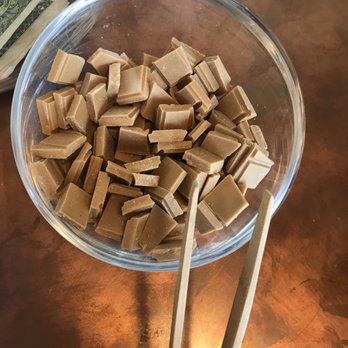 Monsoon Chocolate Factory + Gift Shop - Mesquite white chocolate bites to sample! - Chocolatiers & Shops Near Me - Tucson, Arizona Monsoon Chocolate Factory + Gift Shop - Mesquite white chocolate bites to sample! - Chocolatiers & Shops Near Me - Tucson, Arizona