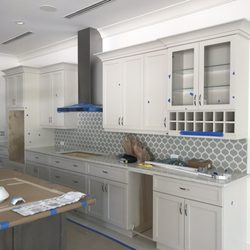 Omicron Granite & Tile - Kitchen backsplash we purchased. Super nice!
