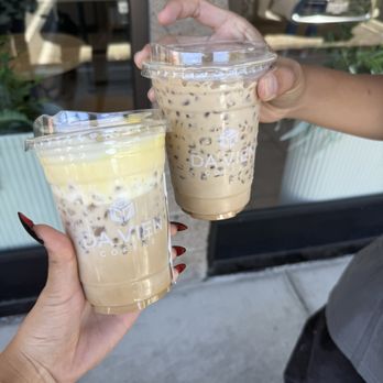 Da Vien Coffee - marble drip, left with egg cream - Coffee & Tea Near Me - Milpitas, California Da Vien Coffee - marble drip, left with egg cream - Coffee & Tea Near Me - Milpitas, California