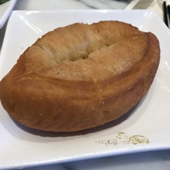 Congee Queen - Excellent side of Beef tongue donut (hot and fresh) very good w/congee. - Chinese Near Me - Mississauga, Ontario