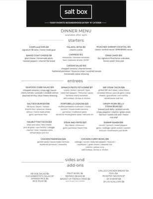Menu photo 7 Saltbox Park City, UT Menu photo 7 Saltbox Park City, UT