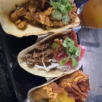 Bollywood Tacos - Peach Country Taco, Southern-seoul Taco,  Buffalo Chicken Taco - Tacos Near Me - Chattanooga, Tennessee