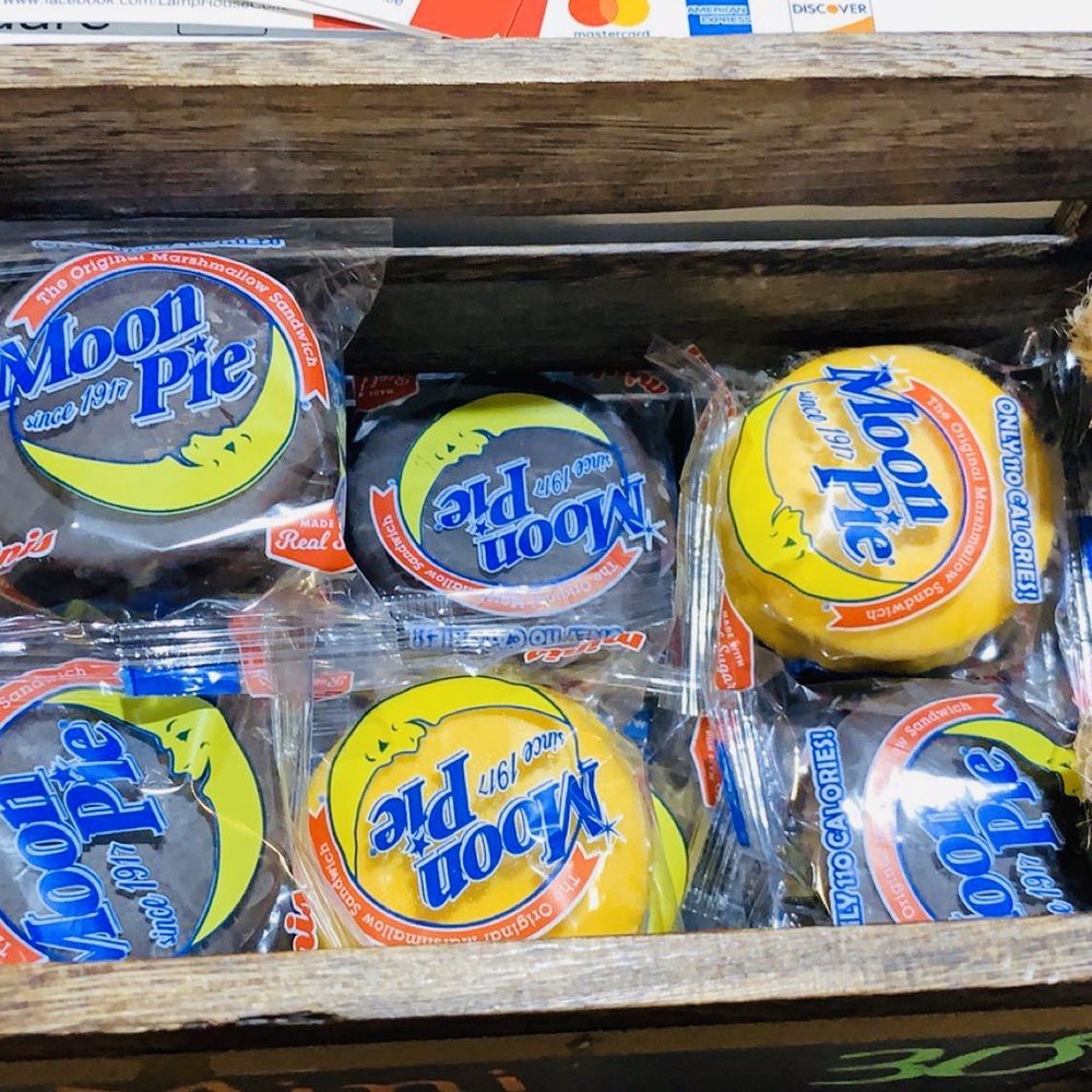 Lamp House Coffee - Cute moon pie display - Coffee & Tea Near Me - Lynch, Kentucky Lamp House Coffee - Cute moon pie display - Coffee & Tea Near Me - Lynch, Kentucky