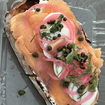 Toasted Imperial Beach - Smoked salmon toast. - Breakfast & Brunch Near Me - Imperial Beach, California