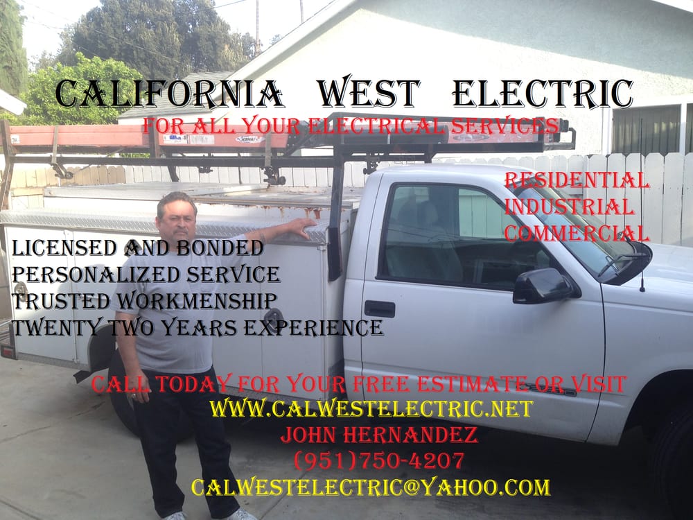 Slide of California West Electric