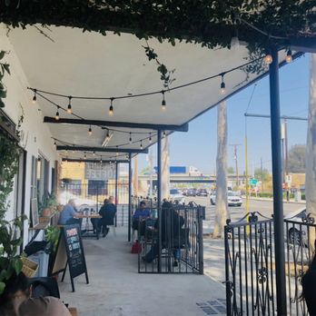 Ground Up Coffee - Outside Patio - Coffee & Tea Near Me - Montebello, California