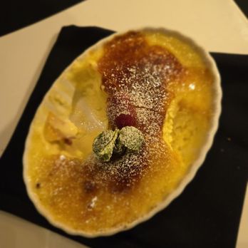 The Palms - Raspberry Creme Brule - Seafood Near Me - Fresno, California The Palms - Raspberry Creme Brule - Seafood Near Me - Fresno, California