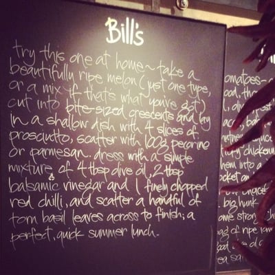 Menu photo 8 Bill's London, XGL