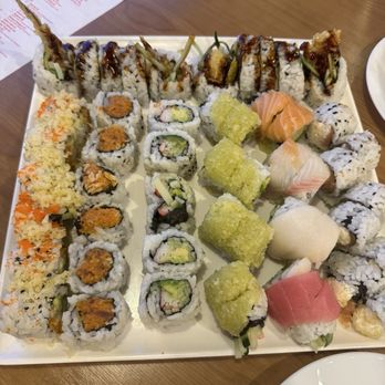 Sushi Ai - 8 rolls we ordered - Beer, Wine & Spirits Near Me - St Charles, Missouri