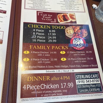 Sterling Café - Breakfast & Brunch Near Me - Lincoln, California