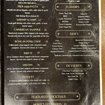 Pier 1939 Purveyor - Menu - American Near Me - Guntersville, Alabama