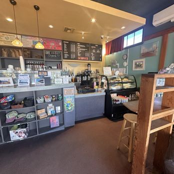 Bogart's Coffee House - Inside & counter - Coffee & Tea Near Me - Seal Beach, California