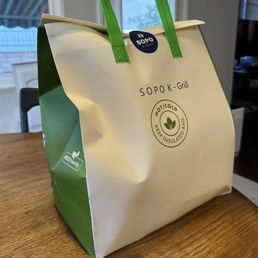 Reusable insulated bag for your to go orders Reusable insulated bag for your to go orders
