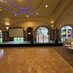 The Club At Sonterra - Dance floor and DJ and A/V setup