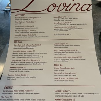 Lovina - New American Near Me - Calistoga, California Lovina - New American Near Me - Calistoga, California