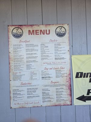 Menu photo 1 Darcy's Cafe Grand Forks, ND Menu photo 1 Darcy's Cafe Grand Forks, ND