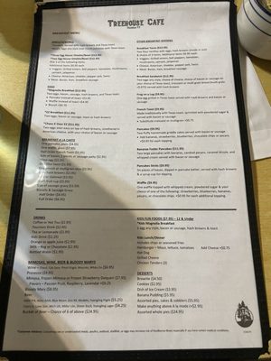 Menu photo 1 Tree House Cafe Magnolia, TX Menu photo 1 Tree House Cafe Magnolia, TX
