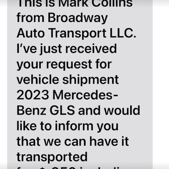 Broadway Auto Transport - Vehicle Shipping Near Me - New York, New York