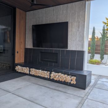 Smart Tech Security - Patio TV install - Security Systems Near Me - Citrus Heights, California