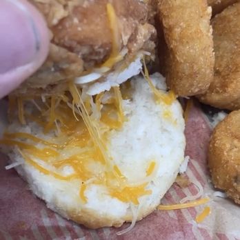 Bojangles - Cajun Filet Sandwich with "Cheese" - Breakfast & Brunch Near Me - Winston Salem, North Carolina