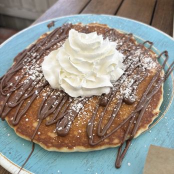 Aunties Bakery & Cafe - Chocolate Hazelnut Pancake - Bakeries Near Me - Whittier, California Aunties Bakery & Cafe - Chocolate Hazelnut Pancake - Bakeries Near Me - Whittier, California