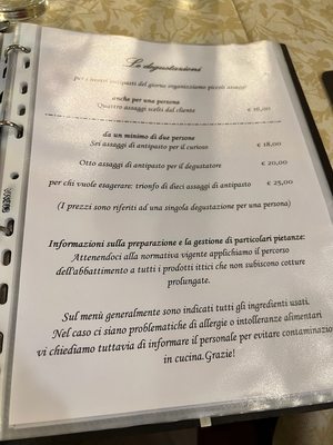 Menu photo 1 Fontana Vecchia Frascati, RM