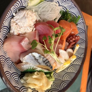 Toro sushi - Chirashi. Sashimi served over rice - Sushi Bars Near Me - Henderson, Nevada