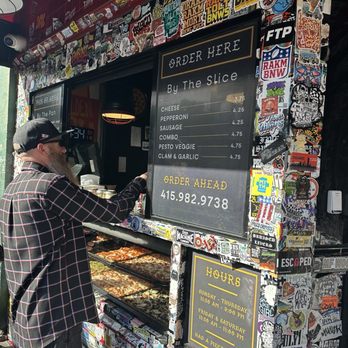 Golden Boy Pizza - Window where you order and pickup - Pizza Near Me - San Francisco, California Golden Boy Pizza - Window where you order and pickup - Pizza Near Me - San Francisco, California