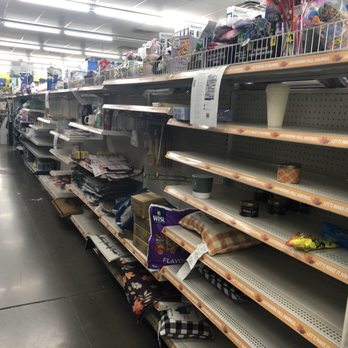 Dollar General - empty shelves in a grocery store - Discount Store Near Me - Uhrichsville, Ohio Dollar General - empty shelves in a grocery store - Discount Store Near Me - Uhrichsville, Ohio