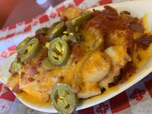 Photo of FatKats Pizzeria & Restaurant - Georgetown, KY, US. Fire Fries (no spicy ranch)