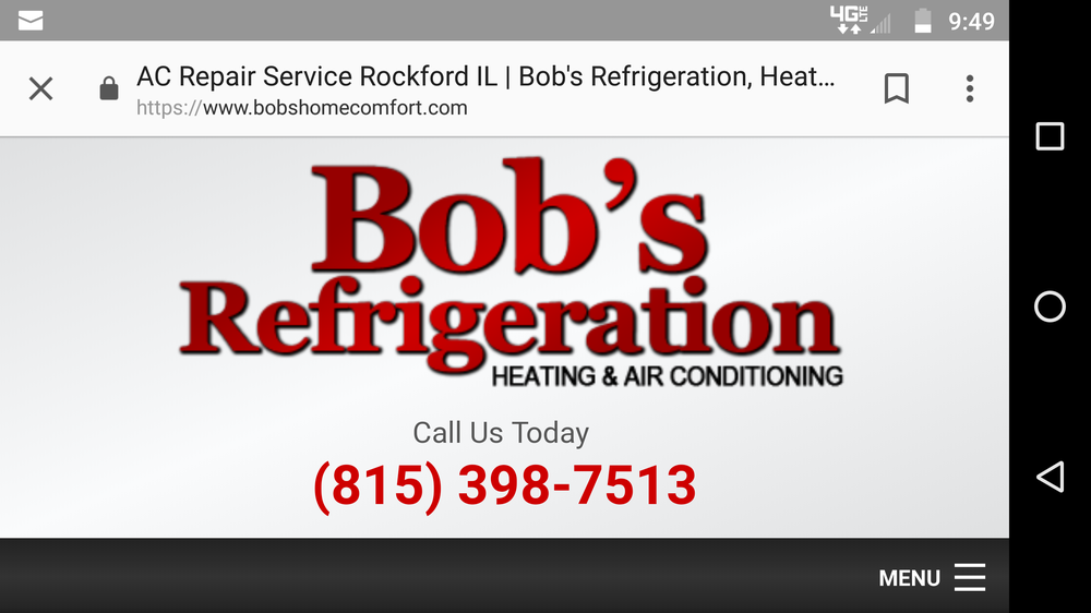 BOB’S REFRIGERATION HEATING & AIR CONDITIONING Updated September 2024