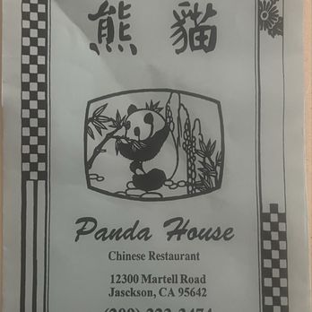 Panda House - Menu as of December 2024 - Chinese Near Me - Jackson, California