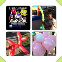 Spin Around Entertainment - Need characters, a facepainter, or balloon artist for your event? Call us today 215-305-8773
