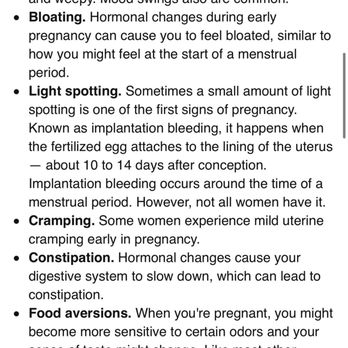 Carla Turner, MD FACOG - More symptoms of pregnancy - Obstetricians & Gynecologists Near Me