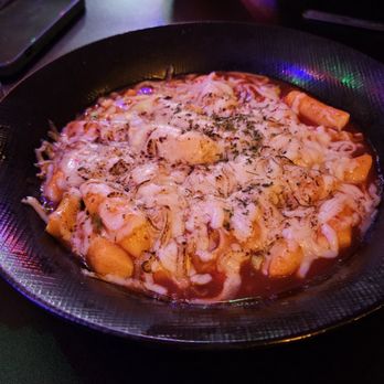 Kong Pocha - Spicy rice cake with cheese - Korean Near Me - Baltimore, Maryland Kong Pocha - Spicy rice cake with cheese - Korean Near Me - Baltimore, Maryland