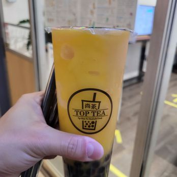 Top Tea + Espresso - Mango smoothie with boba... very sour, not recommended. - Bubble Tea Near Me - Honolulu, Hawaii Top Tea + Espresso - Mango smoothie with boba... very sour, not recommended. - Bubble Tea Near Me - Honolulu, Hawaii
