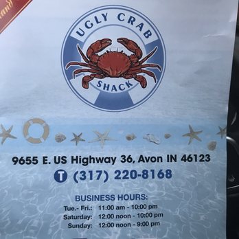 Ugly Crab - Menu (total of 4 pages) - Seafood Near Me - Avon, Indiana Ugly Crab - Menu (total of 4 pages) - Seafood Near Me - Avon, Indiana