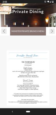 Menu photo 1 The Harvest Room Munster, IN