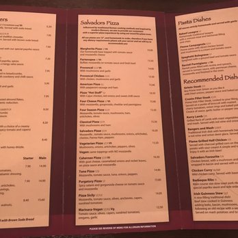 Salvador's Restaurant - Irish Near Me - Killarney, Kentucky